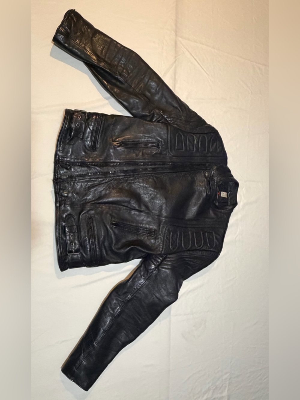 VTG Fieldsheer Men’s Leather Motorcycle jacket